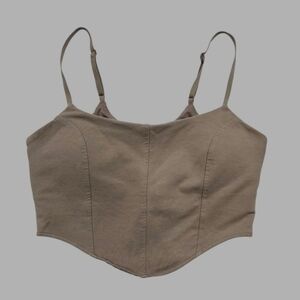 ALO Yoga Brown Crop Top